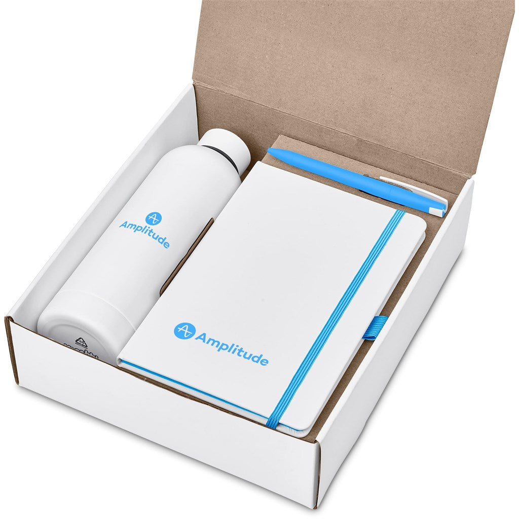 Clark White Gift Set - LIGHT BLUE