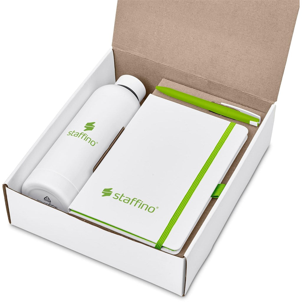 Clark White Gift Set - LIME