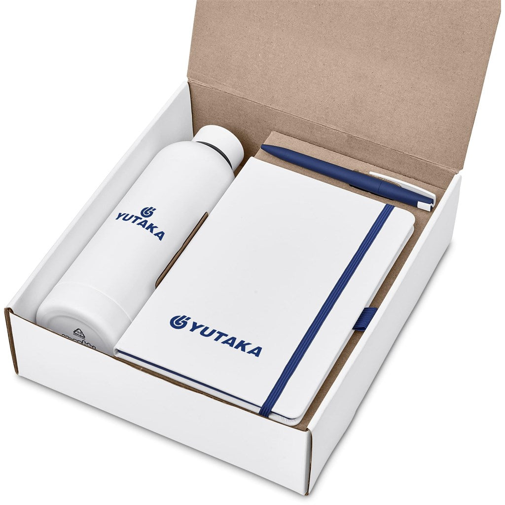 Clark White Gift Set - NAVY