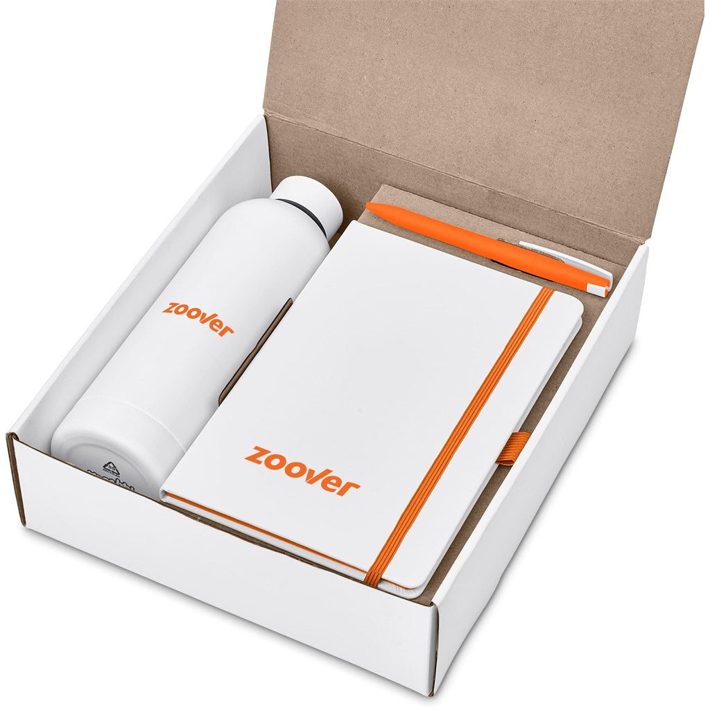 Clark White Gift Set - ORANGE