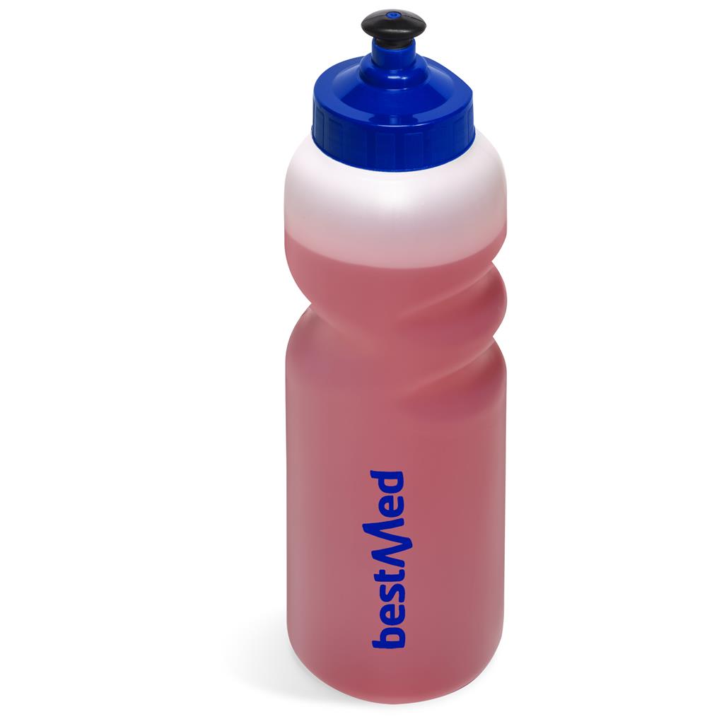 Helix Plastic Water Bottle - 500ml - BLUE
