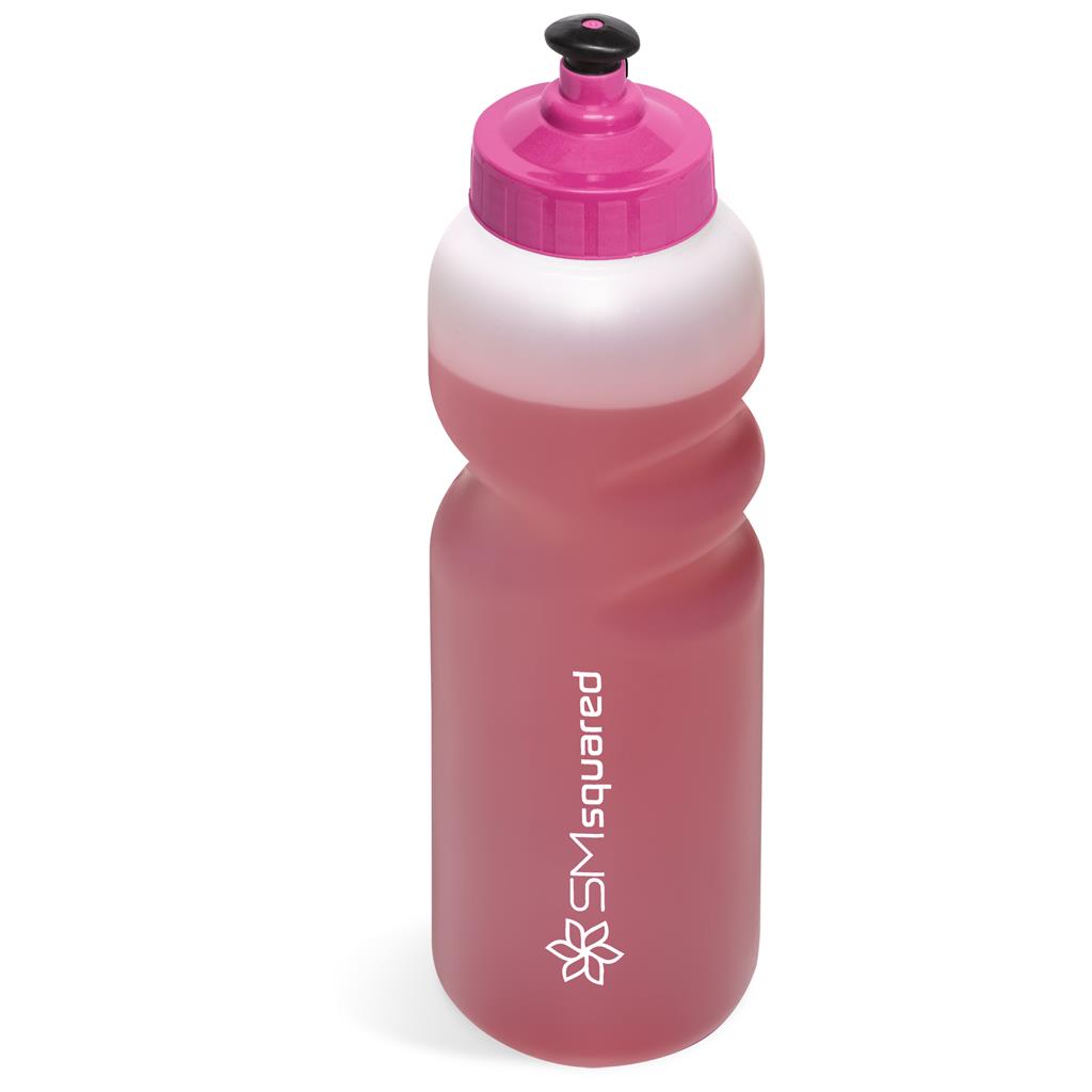 Helix Plastic Water Bottle - 500ml - PINK