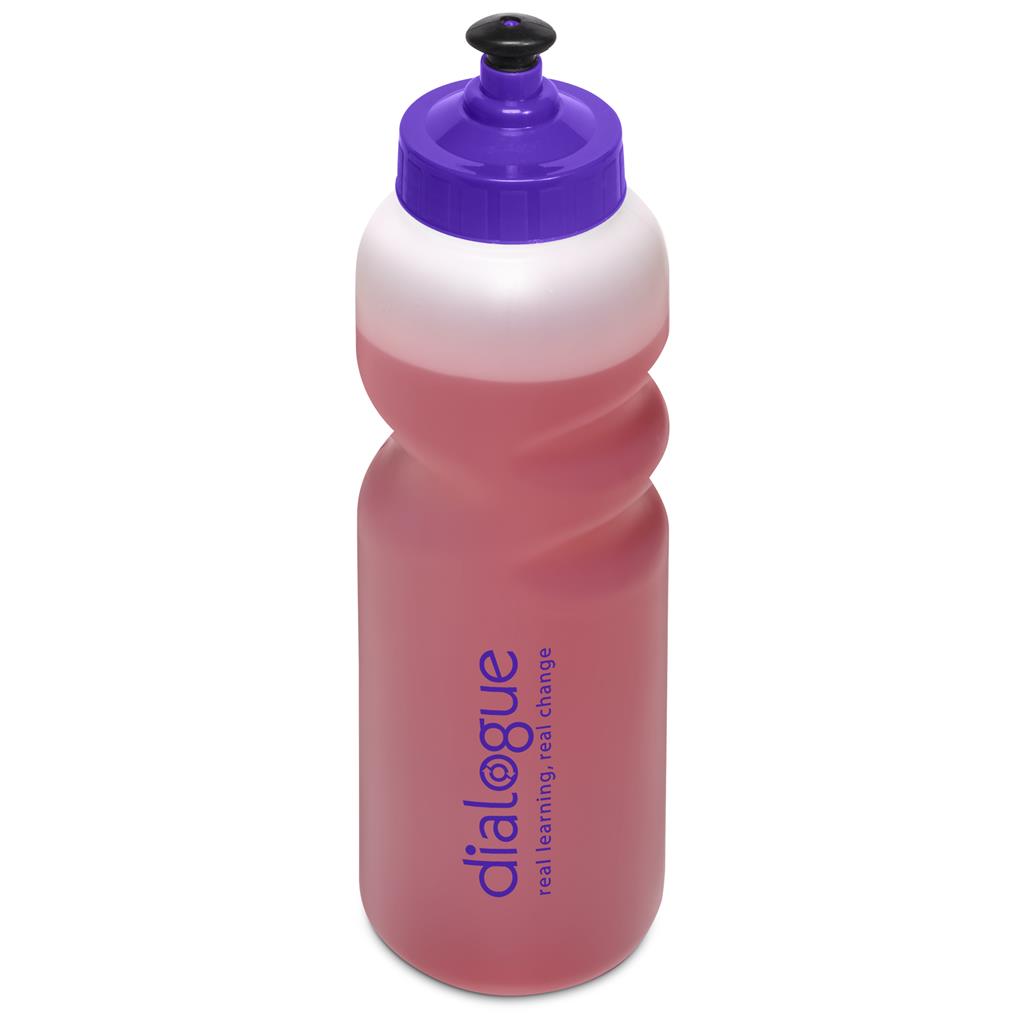 Helix Plastic Water Bottle - 500ml - PURPLE