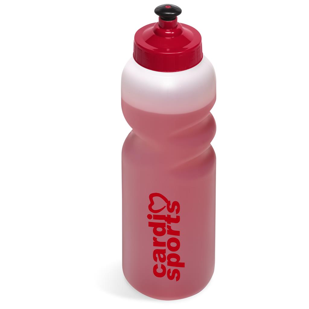 Helix Plastic Water Bottle - 500ml - RED