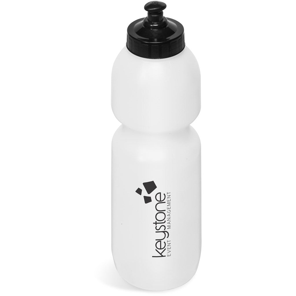 Alpine Plastic Water Bottle - 800ml - BLACK