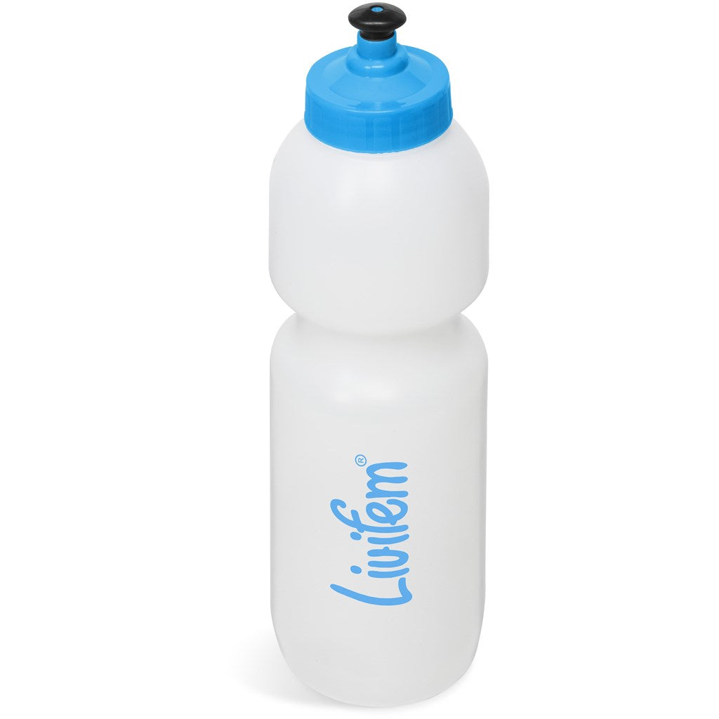 Alpine Plastic Water Bottle - 800ml - CYAN