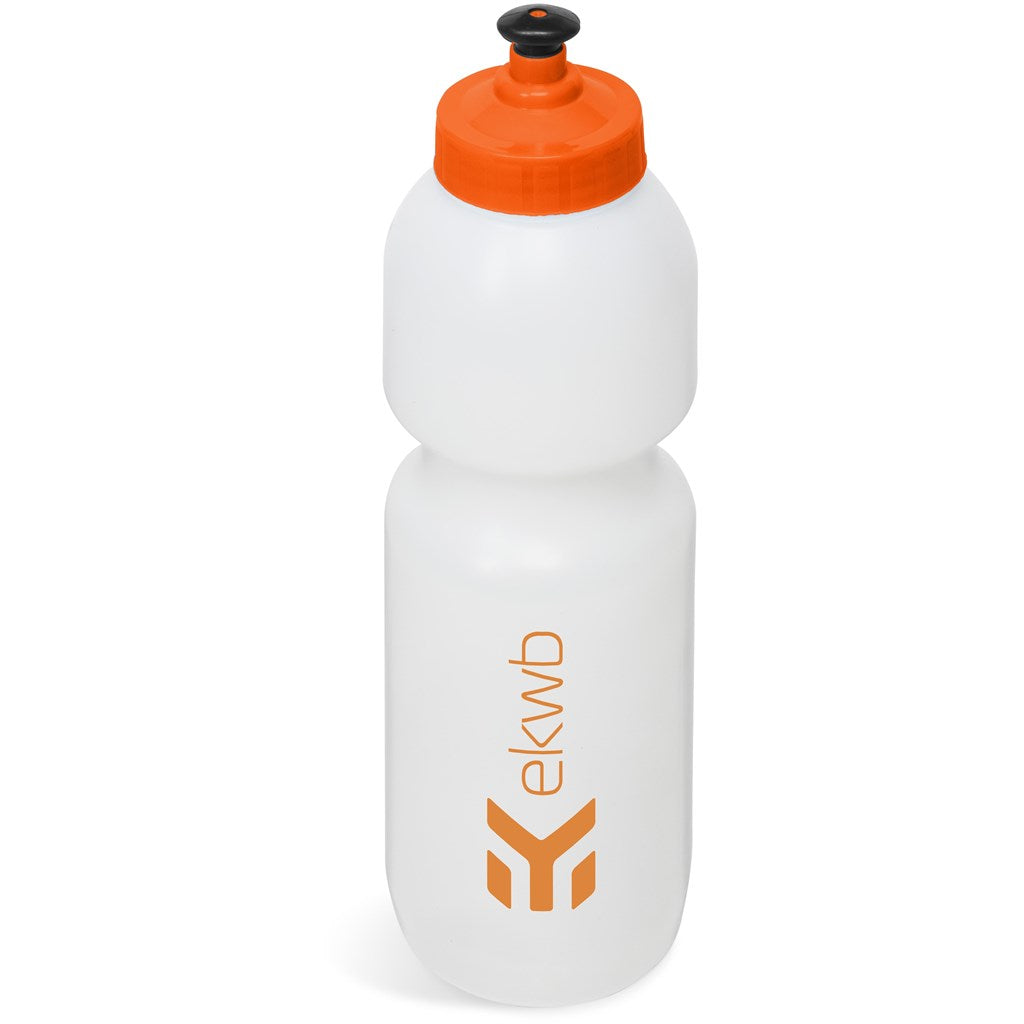 Alpine Plastic Water Bottle - 800ml - ORANGE