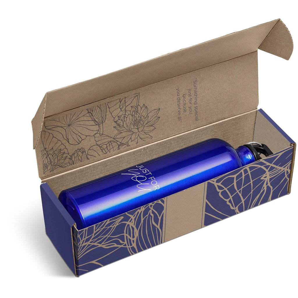 Solano Bottle in Bianca Custom Gift Box - BLUE