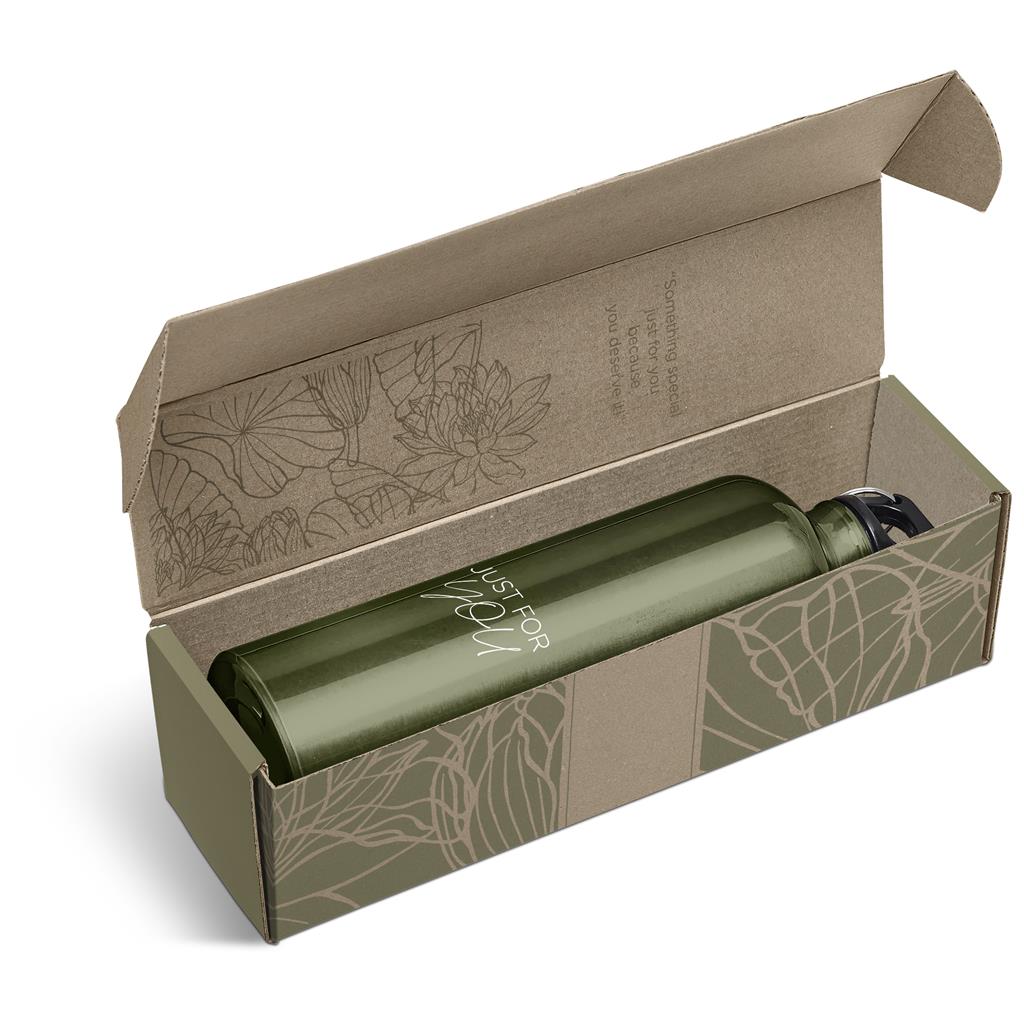 Solano Bottle in Bianca Custom Gift Box - LIGHT GREEN