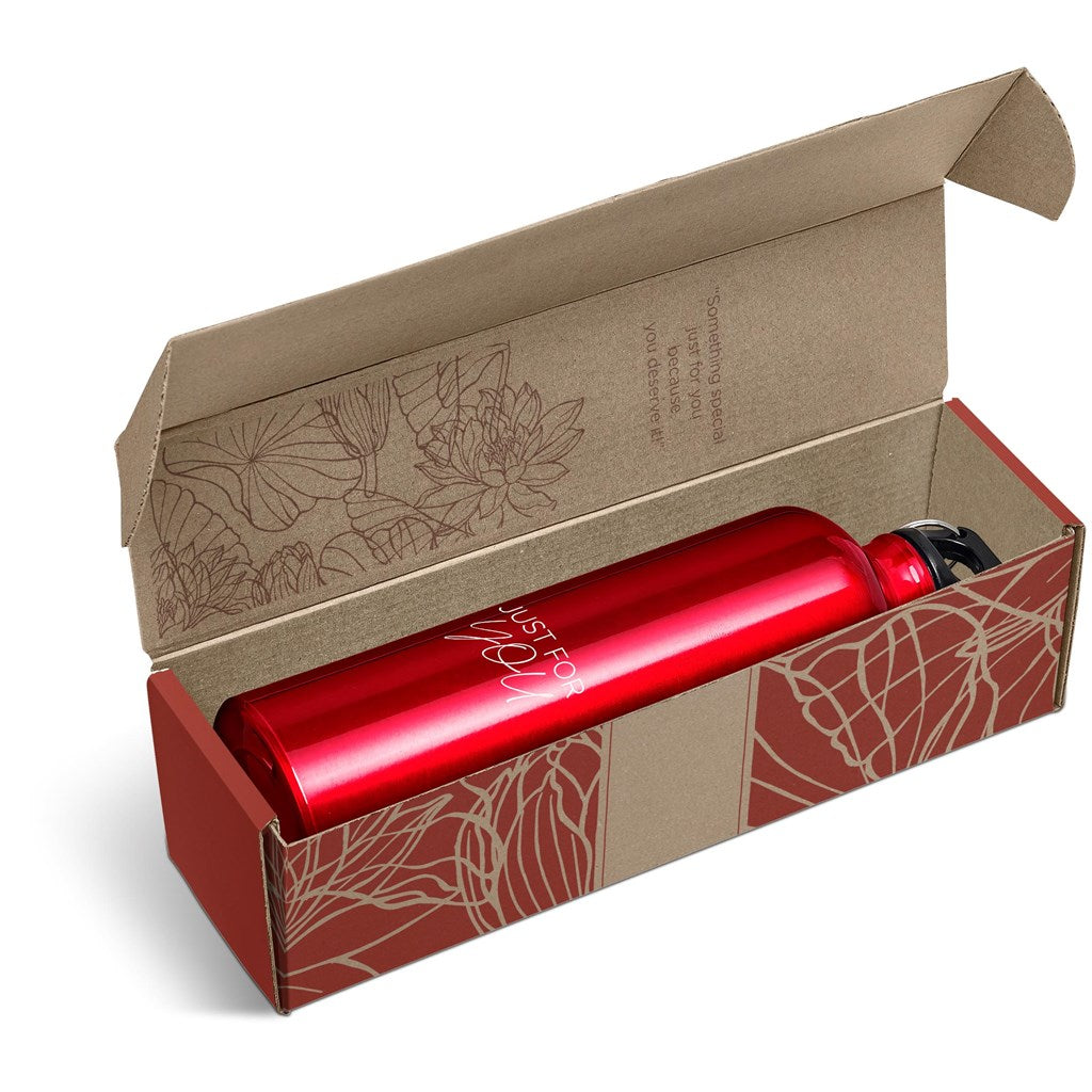 Solano Bottle in Bianca Custom Gift Box - RED