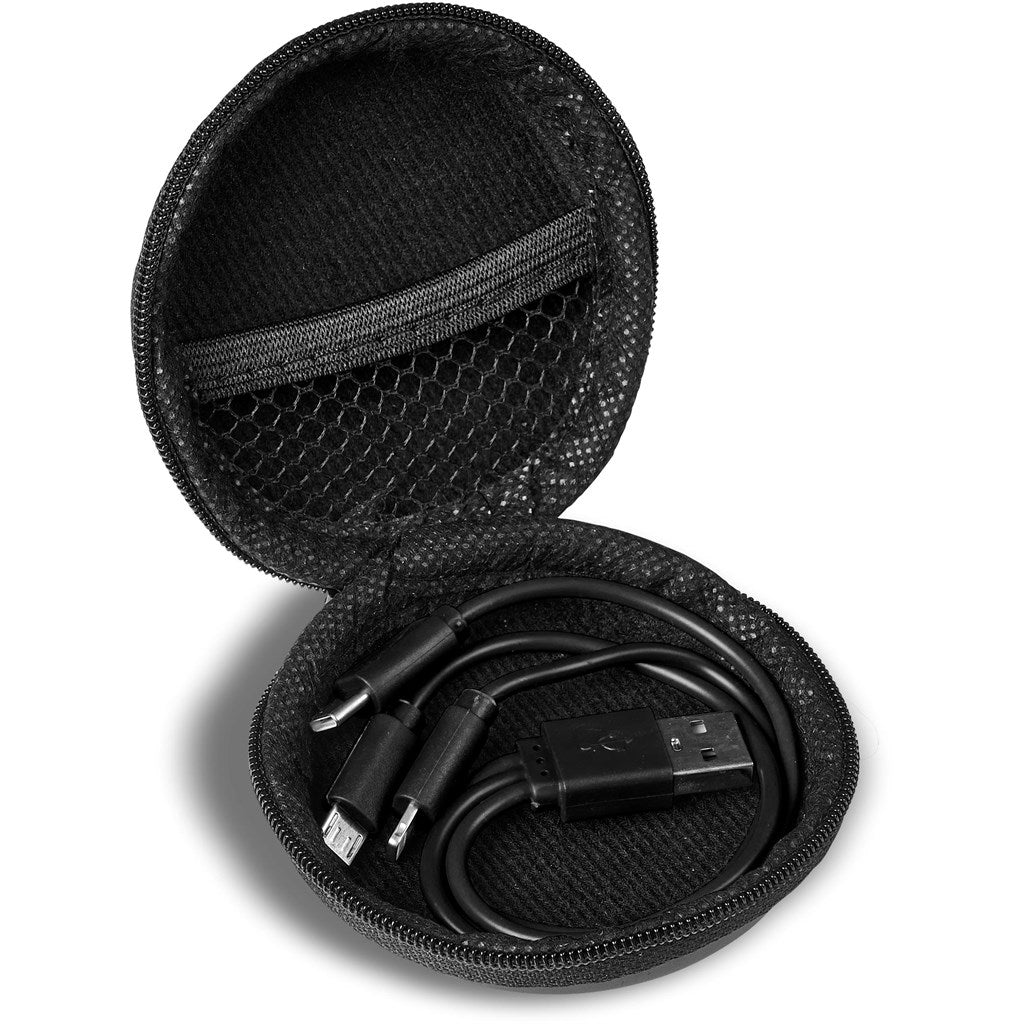 Sammy Tri-Cable in EVA Case - BLACK
