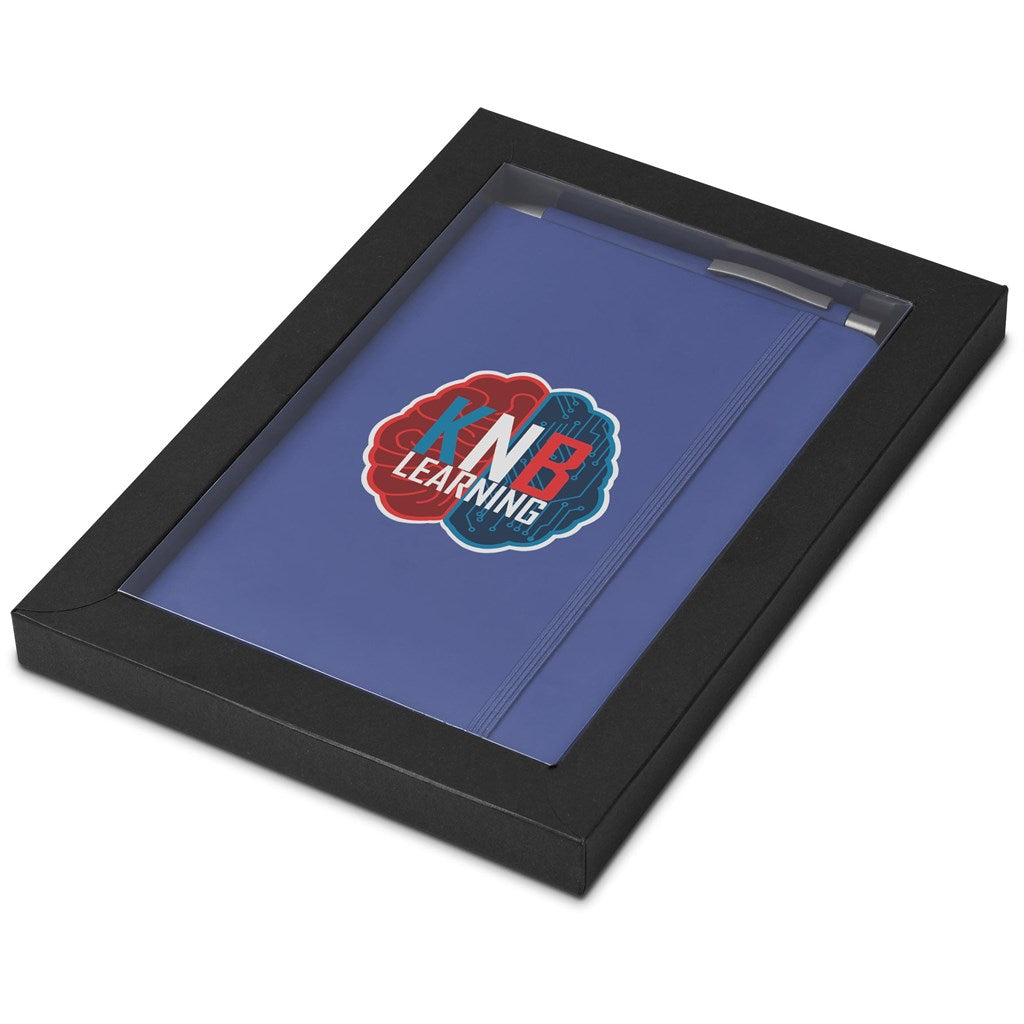 Viola Notebook & Pen Set - BLUE