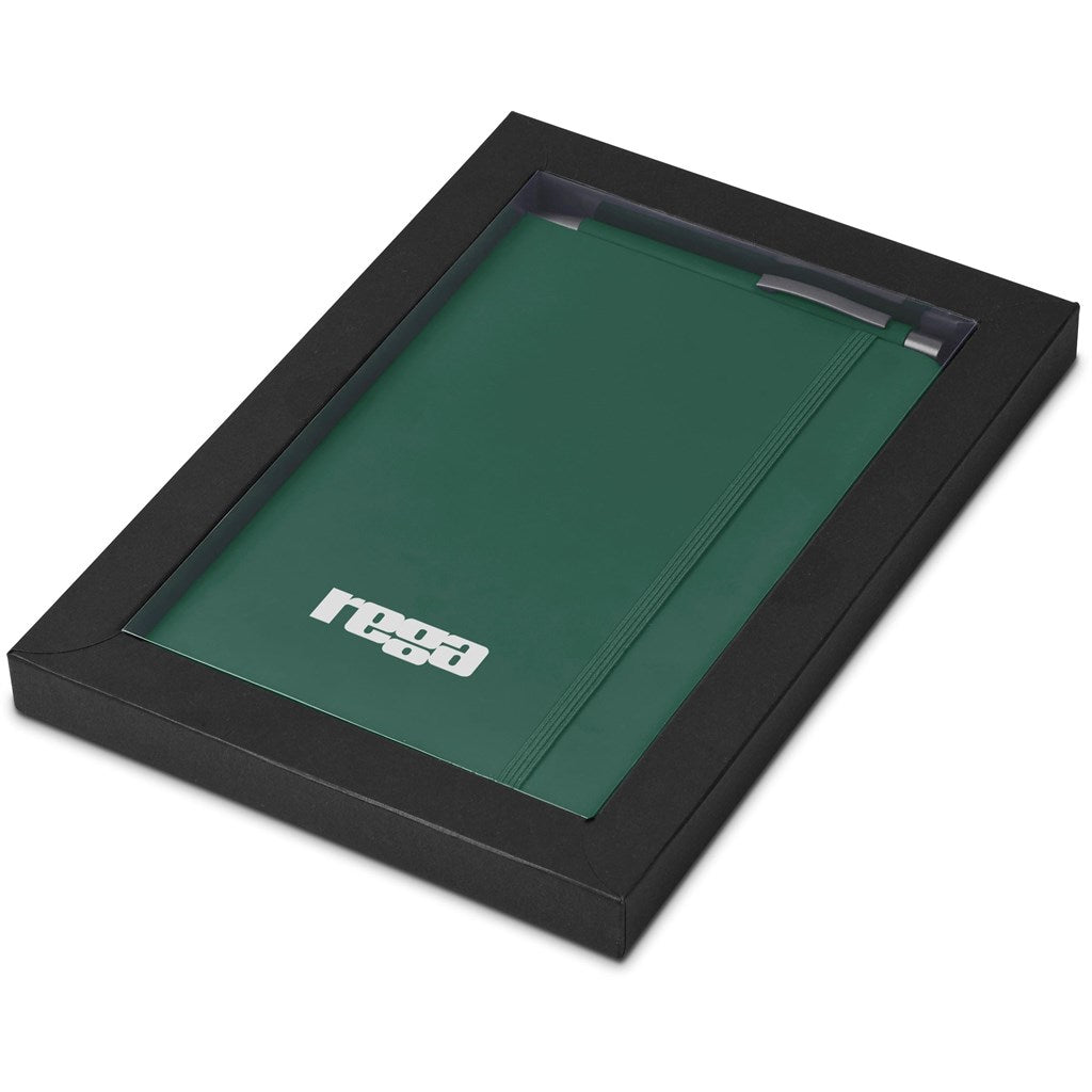 Viola Notebook & Pen Set - DARK GREEN