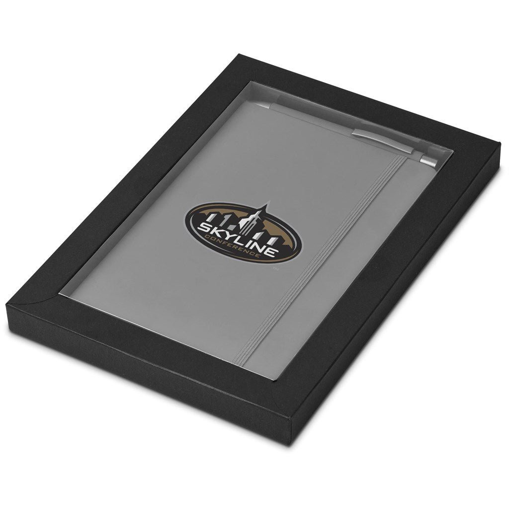 Viola Notebook & Pen Set - GREY