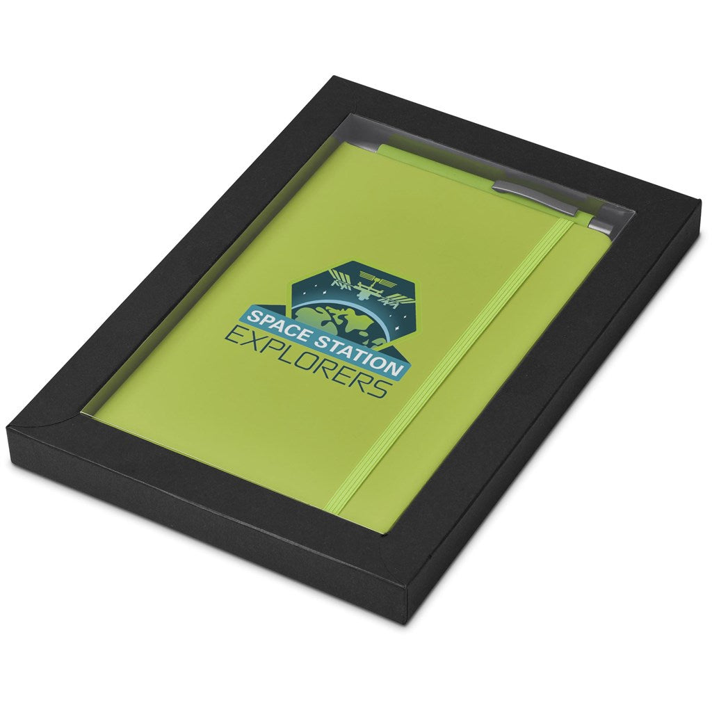 Viola Notebook & Pen Set - LIME