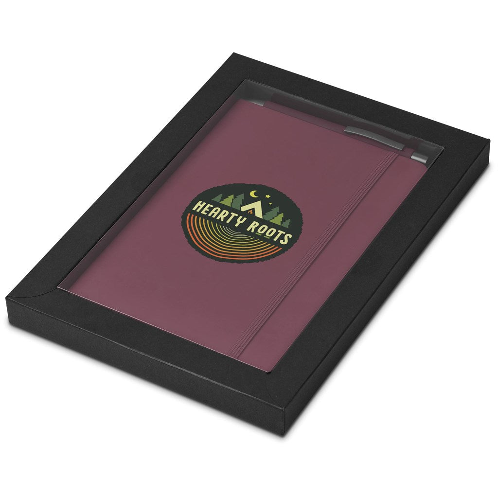 Viola Notebook & Pen Set - MAROON