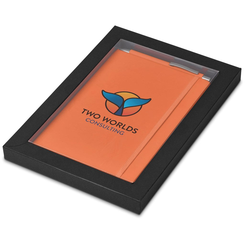 Viola Notebook & Pen Set - ORANGE