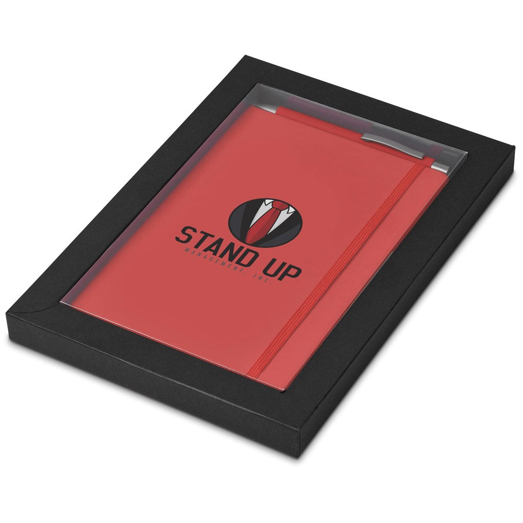 Viola Notebook & Pen Set - RED