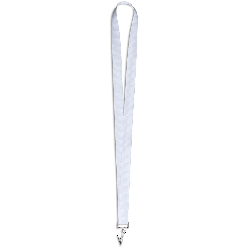 Altitude Crocodile Clip Double-Sided Sublimation Petersham Lanyard