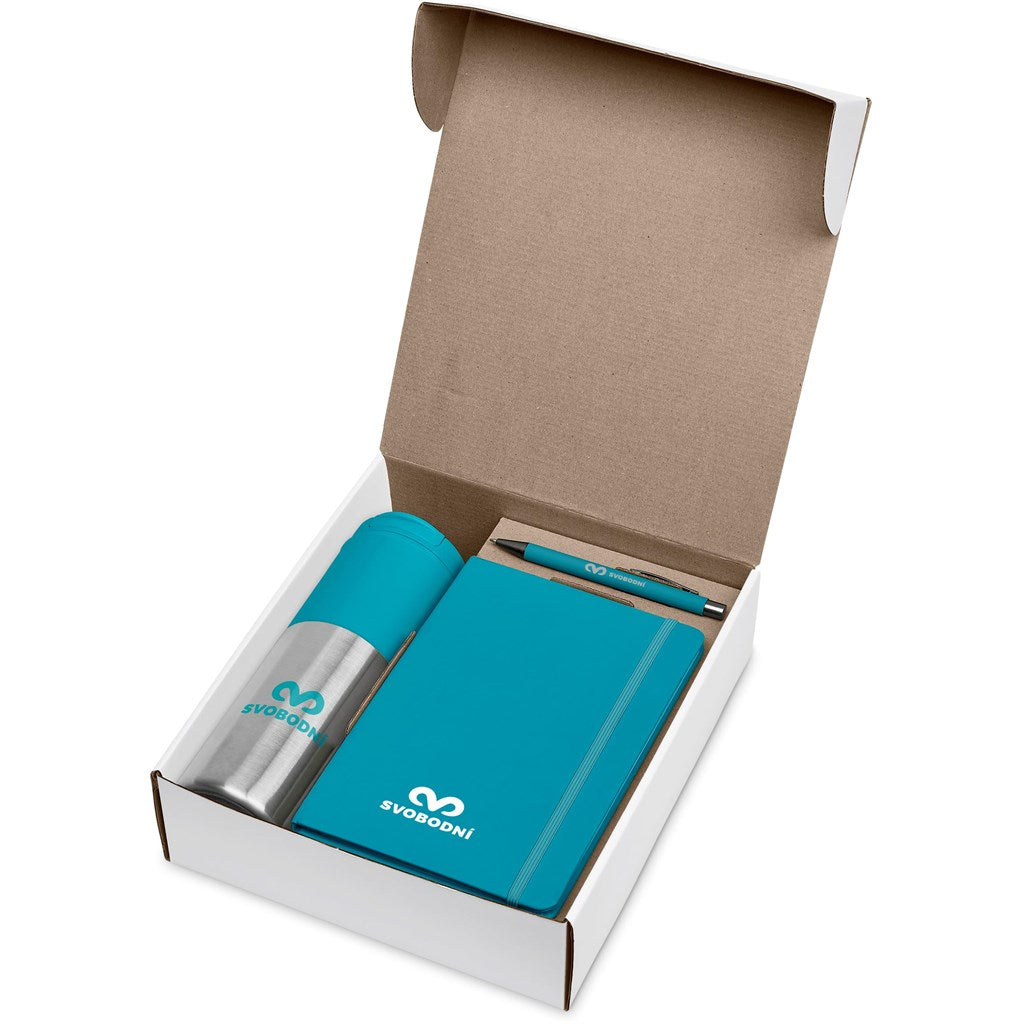 Watson White Gift Set - TURQUOISE