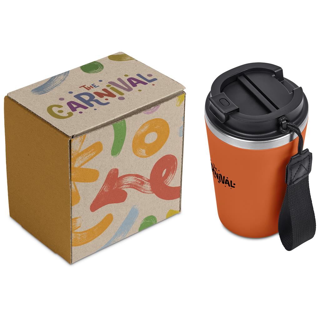 Kooshty Luca Tumbler in Bianca Custom Gift Box - ORANGE