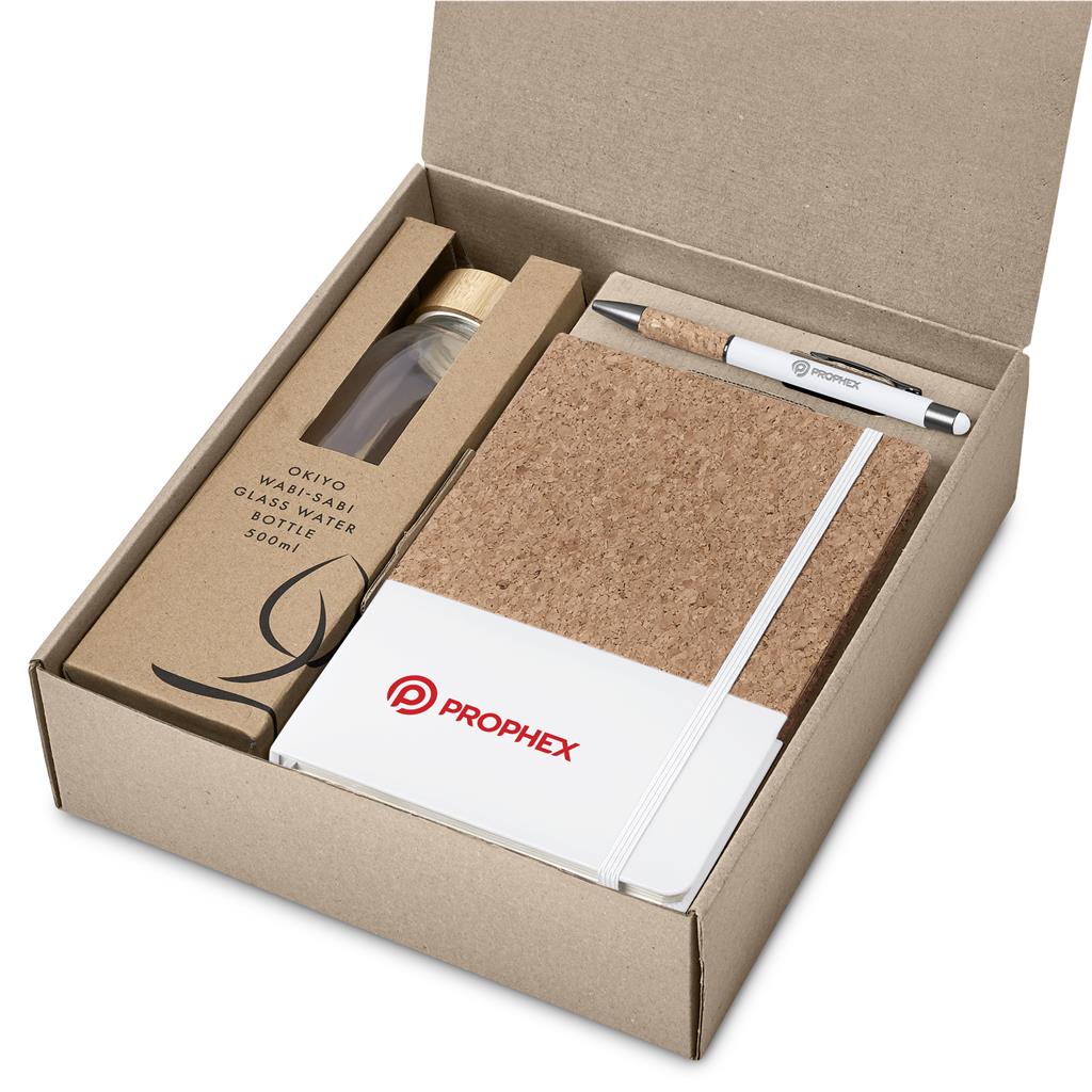 Okiyo Goda Kraft Gift Set - SOLID WHITE