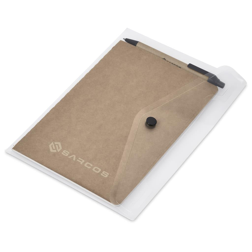Okiyo Hotai Notebook & Pen Set - NATURAL
