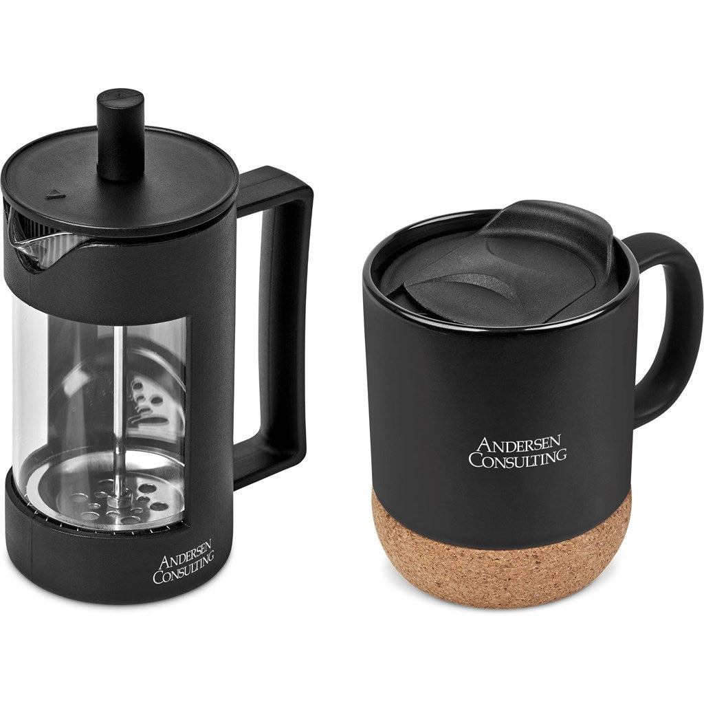 Serendipio Sienna Coffee Set - BLACK