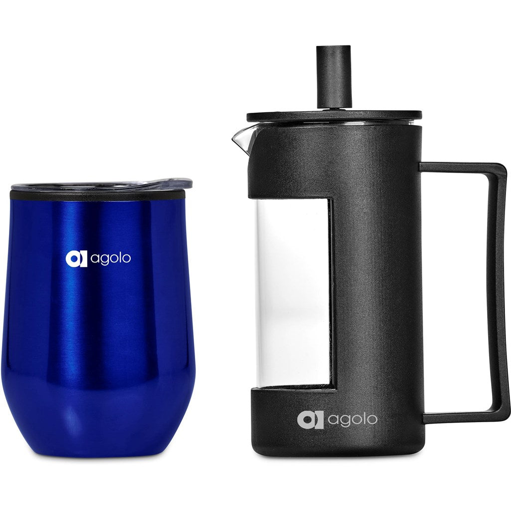 Serendipio Madison Coffee Set - BLUE