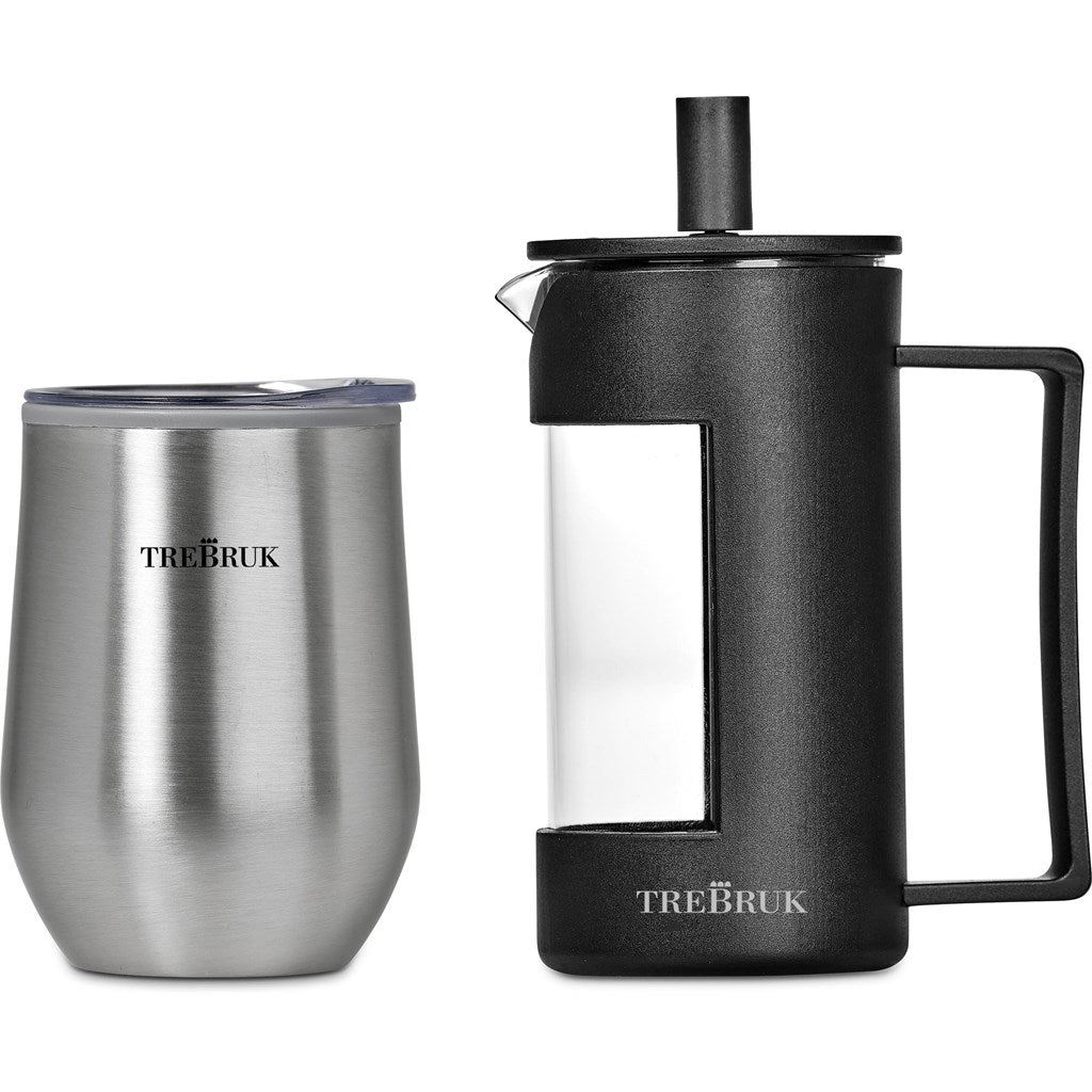 Serendipio Madison Coffee Set - SILVER