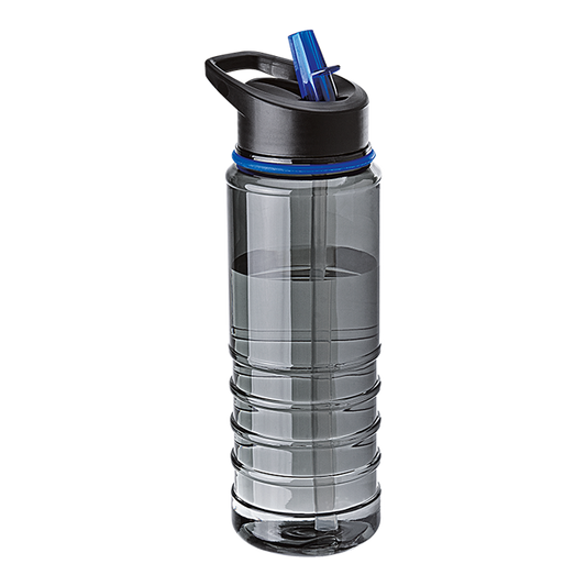 750ml Tritan Bottle with Straw - Blue