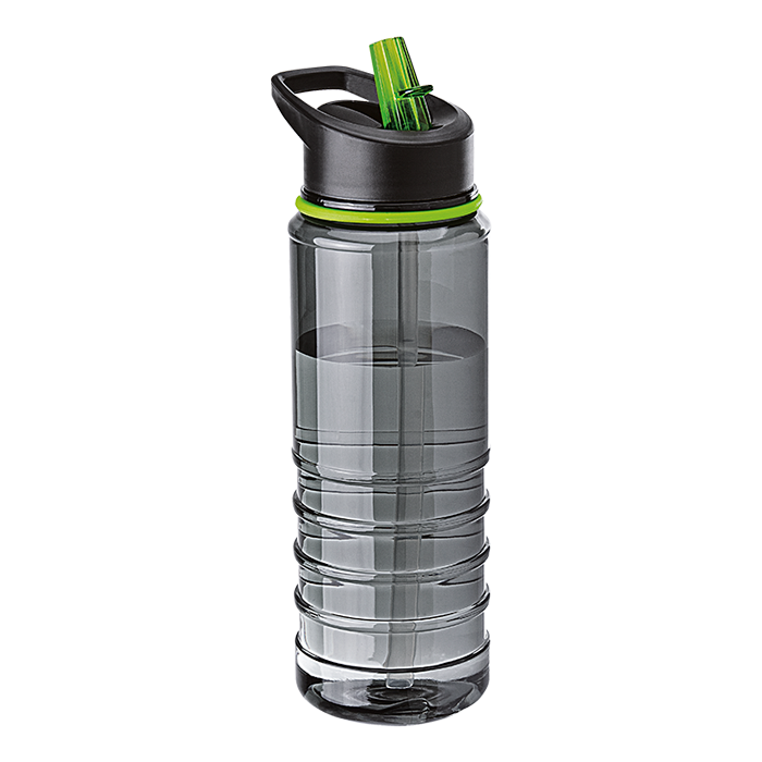 750ml Tritan Bottle with Straw - Green
