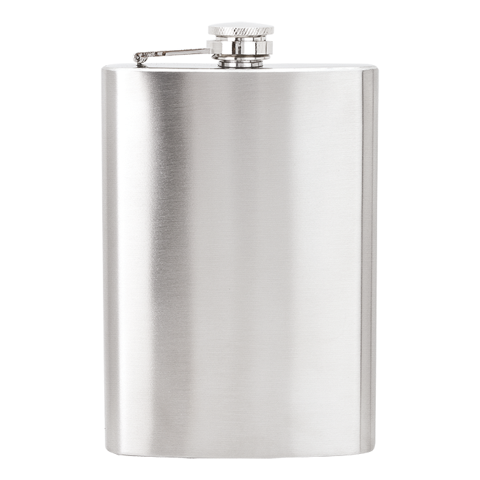 Hip Flask 304 Stainless Steel - Silver