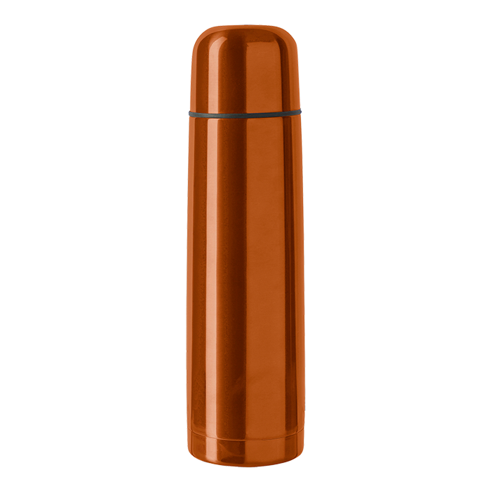 500ml Coloured Vacuum Flask - Orange