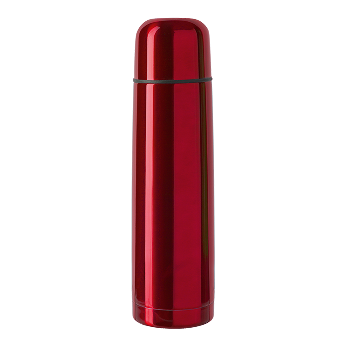 500ml Coloured Vacuum Flask - Red