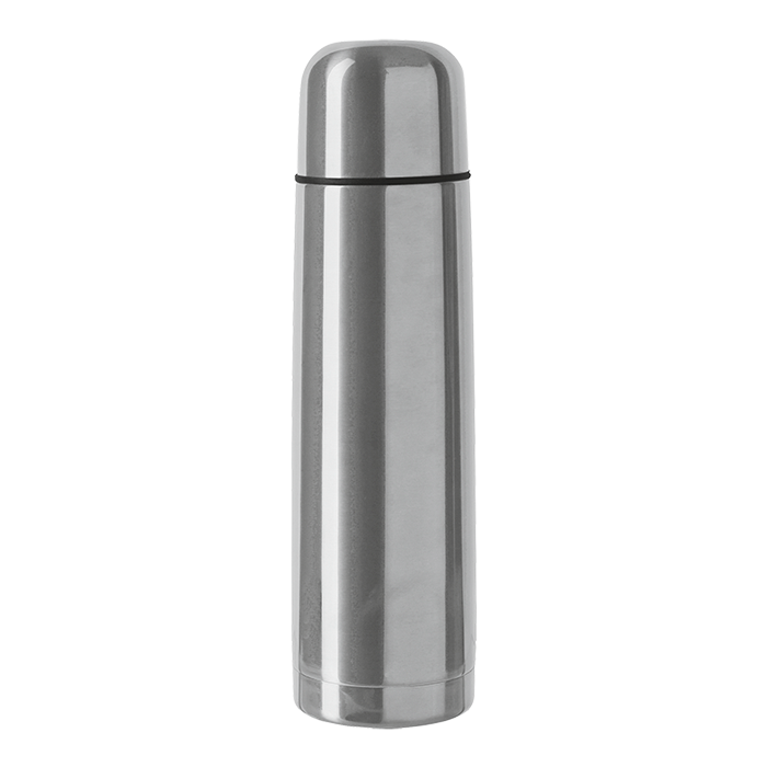 500ml Coloured Vacuum Flask - Silver