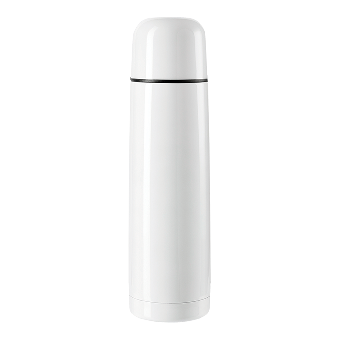 500ml Coloured Vacuum Flask - White