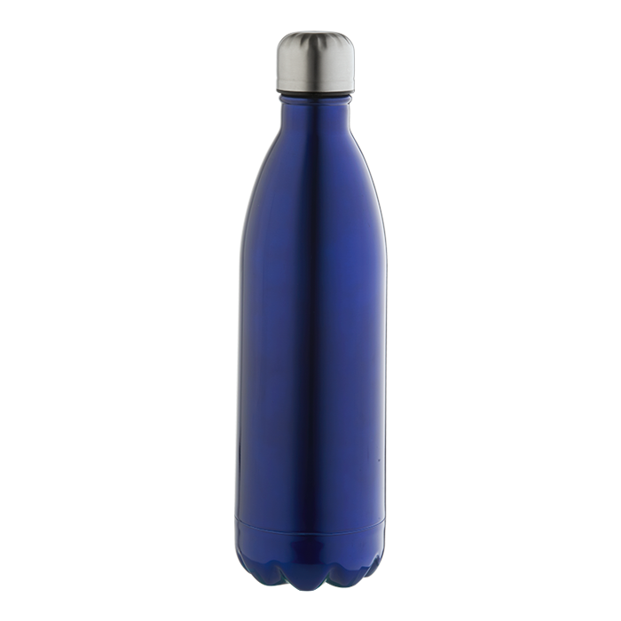 1l Double Wall Vacuum Flask - Blue
