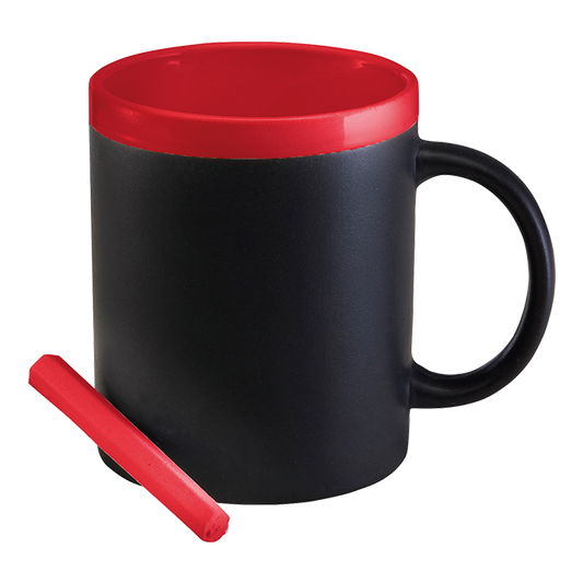 300ml Stoneware Chalk Board Mug