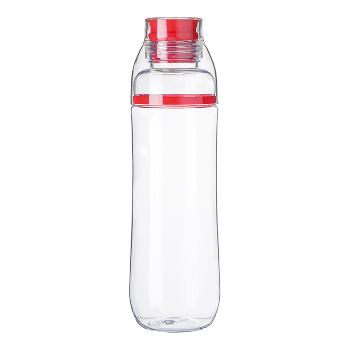 750ml Water Bottle with Cup - Red