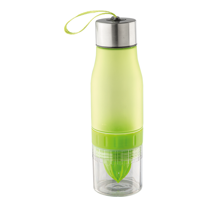 650ml Fruit Juicer Water Bottle - Green