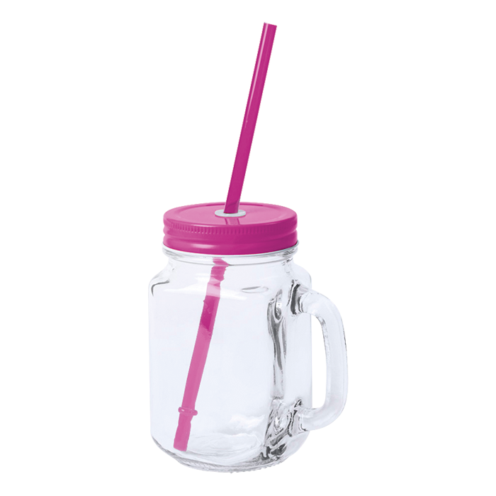500ml Heisond Jar - Fuchsia