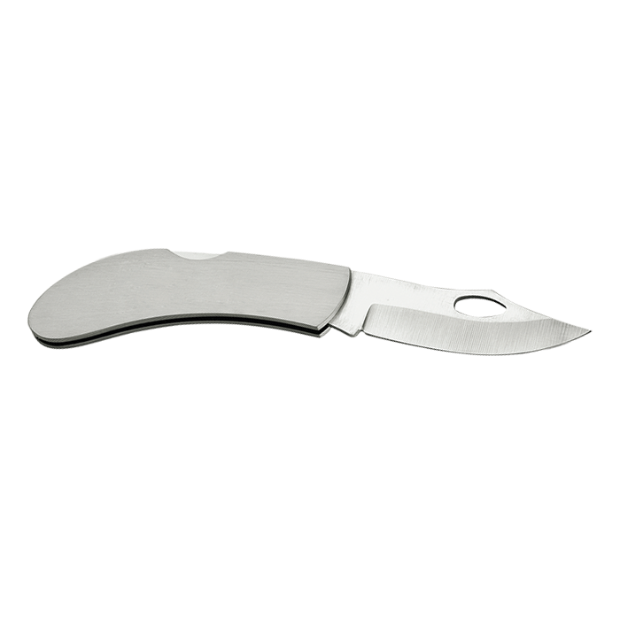 Lockback Knife - Silver