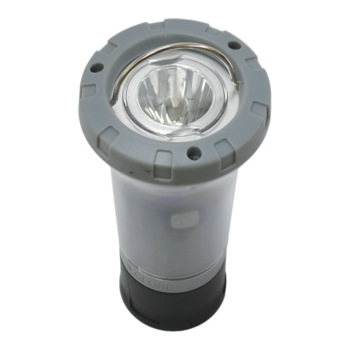 3 Function Flashlight and Lamp - Black