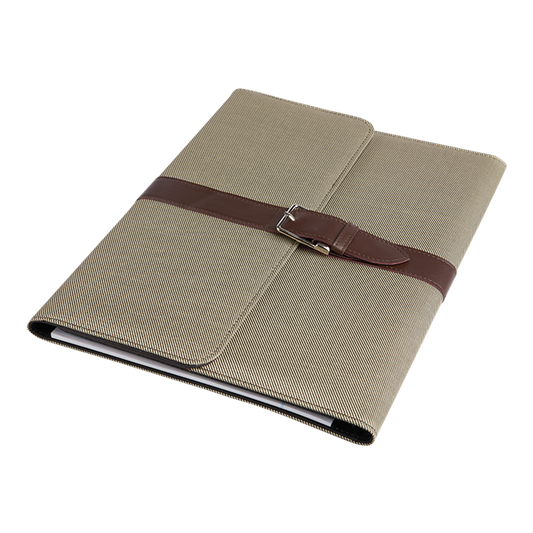 Out of Africa A4 Notebook - Khaki