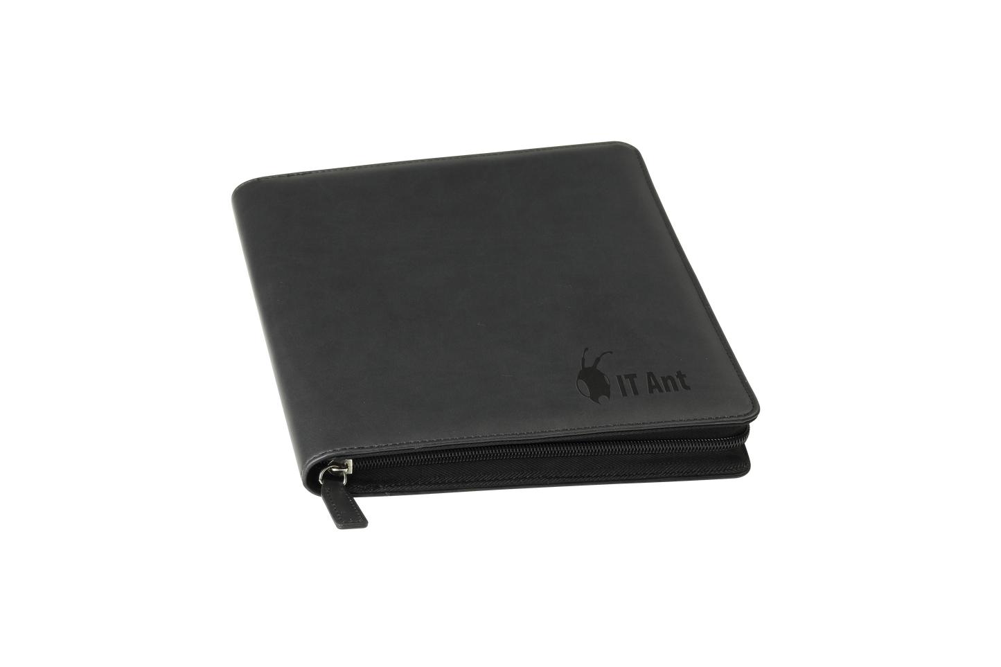 Soft Touch A5 Zippered Tablet Holder - Black