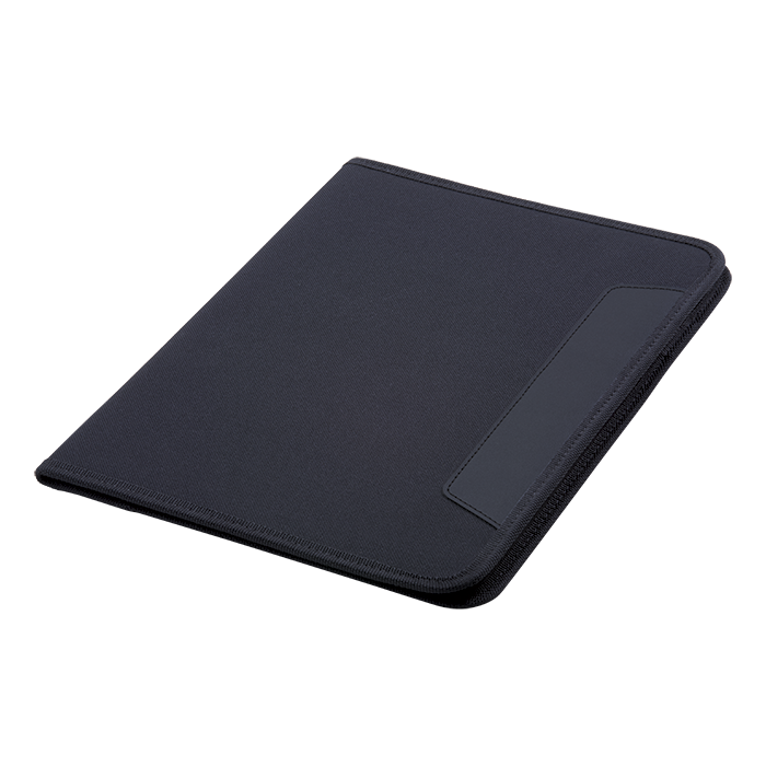 600D A4 Folder with Inner Pocket - Black