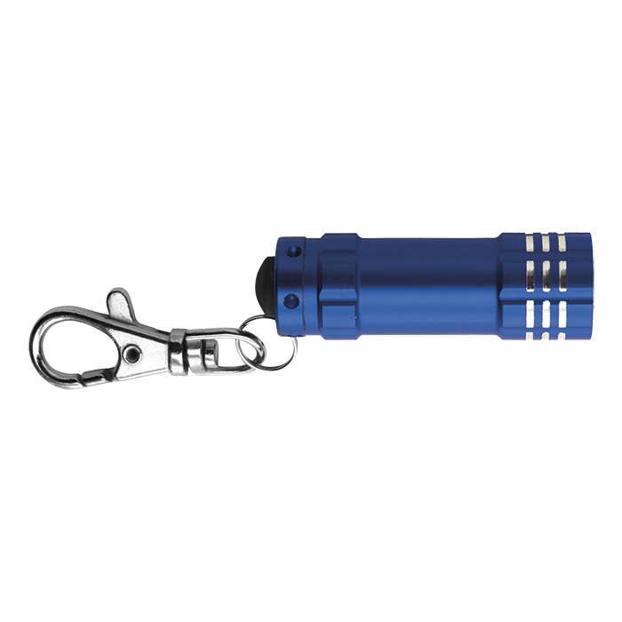 Metal Pocket Torch with LED Lights - Cobalt