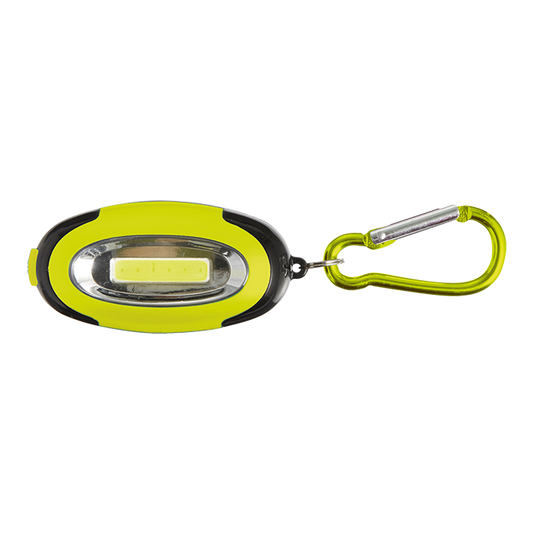Carabiner Light with 6 COB LEDs - Light Green