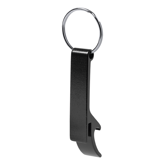 Stiked Bottle Opener Keyring - Black